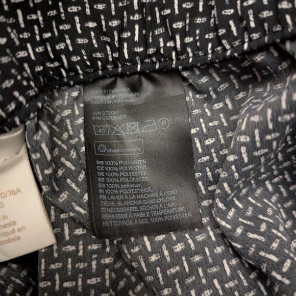 H&M Pattern Print Crop pant with Elastic waistband - Picture 5 of 5